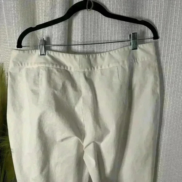 NEW Lauren Ralph Lauren Women’s 14 High Rise Ankle Pants w/Gold Hardware NWOT - Picture 5 of 11